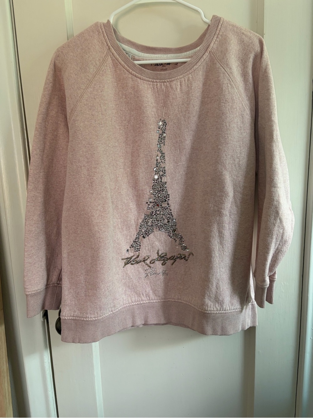 Vintage Karl Lagerfeld Rare Paris Eiffel Tower Sweatshirt Top
